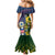 Custom South Africa And United States Rugby Mermaid Dress 2023 Springboks Combine Eagles - Wonder Print Shop