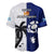 Fiji And Scotland Rugby Baseball Jersey Fijian Tapa Pattern With Thistle - Wonder Print Shop