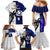 Fiji And Scotland Rugby Family Matching Mermaid Dress and Hawaiian Shirt Fijian Tapa Pattern With Thistle - Wonder Print Shop