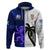 Fiji And Scotland Rugby Hoodie Fijian Tapa Pattern With Thistle - Wonder Print Shop