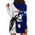 Fiji And Scotland Rugby Hoodie Dress Fijian Tapa Pattern With Thistle - Wonder Print Shop