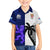 Fiji And Scotland Rugby Kid Hawaiian Shirt Fijian Tapa Pattern With Thistle - Wonder Print Shop