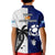 Fiji And Scotland Rugby Kid Polo Shirt Fijian Tapa Pattern With Thistle - Wonder Print Shop