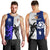 Fiji And Scotland Rugby Men Tank Top Fijian Tapa Pattern With Thistle - Wonder Print Shop