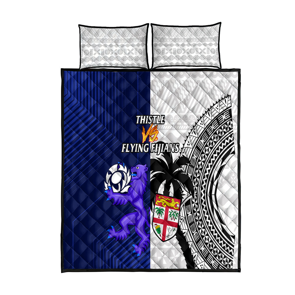 fiji-and-scotland-rugby-quilt-bed-set-fijian-tapa-pattern-with-thistle