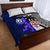 Fiji And Scotland Rugby Quilt Bed Set Fijian Tapa Pattern With Thistle - Wonder Print Shop