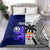 Custom Fiji And Scotland Rugby Bedding Set Fijian Tapa Pattern With Thistle - Wonder Print Shop