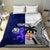 Custom Fiji And Scotland Rugby Bedding Set Fijian Tapa Pattern With Thistle - Wonder Print Shop