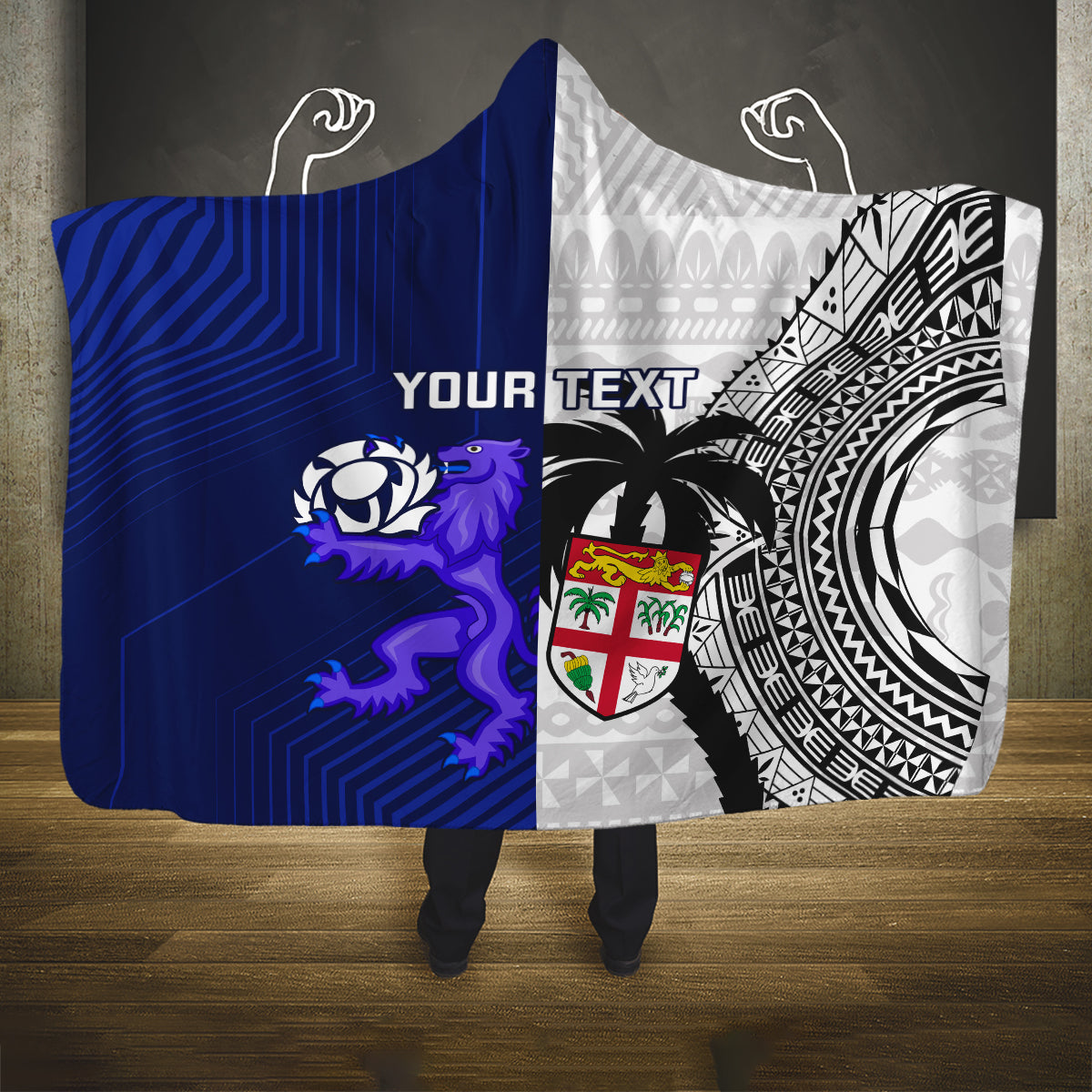 custom-fiji-and-scotland-rugby-hooded-blanket-fijian-tapa-pattern-with-thistle