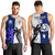 Custom Fiji And Scotland Rugby Men Tank Top Fijian Tapa Pattern With Thistle - Wonder Print Shop