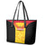 Papua New Guinea Rubgby Leather Tote Bag Pacific 2023 Go PNG Kumuls - Wonder Print Shop