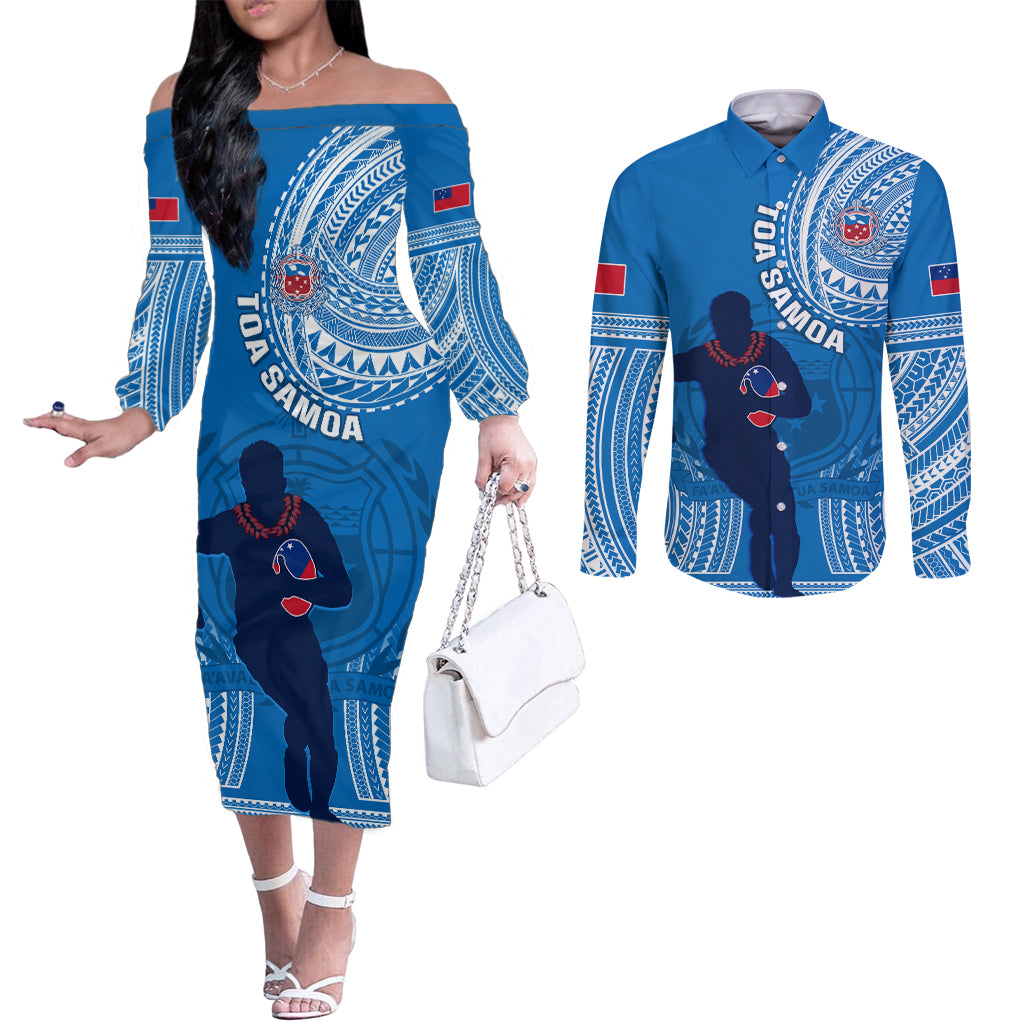 custom-samoa-rugby-couples-matching-off-the-shoulder-long-sleeve-dress-and-long-sleeve-button-shirts-pacific-2023-go-toa-samoa