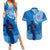 Custom Samoa Rugby Couples Matching Summer Maxi Dress and Hawaiian Shirt Pacific 2023 Go Toa Samoa - Wonder Print Shop