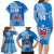 Custom Samoa Rugby Family Matching Long Sleeve Bodycon Dress and Hawaiian Shirt Pacific 2023 Go Toa Samoa - Wonder Print Shop