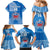 Custom Samoa Rugby Family Matching Mermaid Dress and Hawaiian Shirt Pacific 2023 Go Toa Samoa - Wonder Print Shop