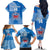 Custom Samoa Rugby Family Matching Off Shoulder Long Sleeve Dress and Hawaiian Shirt Pacific 2023 Go Toa Samoa - Wonder Print Shop