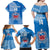 Custom Samoa Rugby Family Matching Off Shoulder Maxi Dress and Hawaiian Shirt Pacific 2023 Go Toa Samoa - Wonder Print Shop