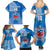 Custom Samoa Rugby Family Matching Summer Maxi Dress and Hawaiian Shirt Pacific 2023 Go Toa Samoa - Wonder Print Shop