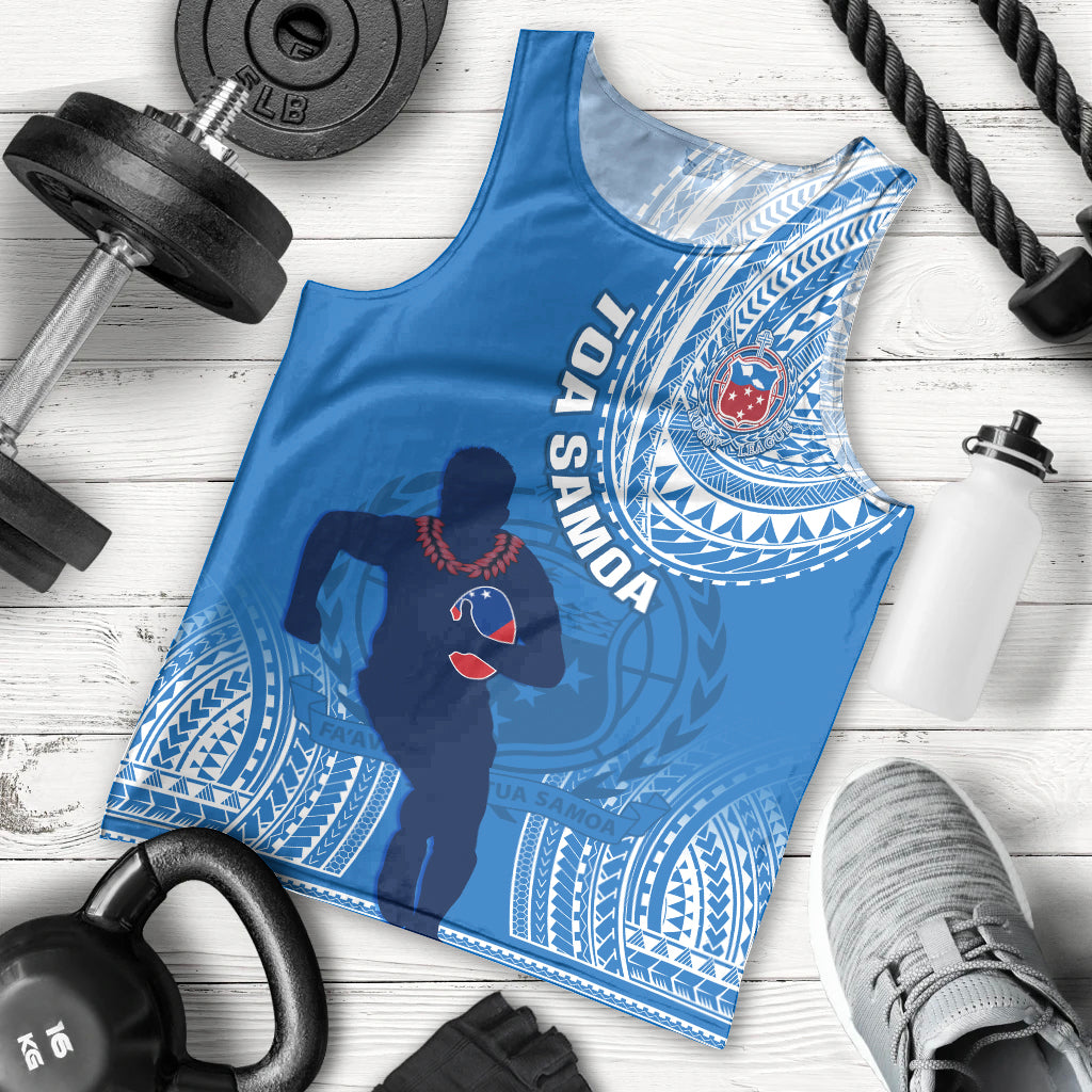 Custom Samoa Rugby Men Tank Top Pacific 2023 Go Toa Samoa - Wonder Print Shop