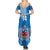 Custom Samoa Rugby Summer Maxi Dress Pacific 2023 Go Toa Samoa - Wonder Print Shop