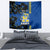 personalised-hawaii-kaiser-high-school-tapestry-kakau-mix-hibiscus-happy-52nd-anniversary