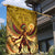 Mexico Panquetzaliztli Garden Flag Huitzilopochtli - Aztec God of Sun and War - Wonder Print Shop