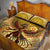 Mexico Panquetzaliztli Quilt Bed Set Huitzilopochtli - Aztec God of Sun and War