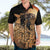 Mexico Warrior Hawaiian Shirt Huitzilopochtli With Aztec Hummingbird - Wonder Print Shop