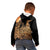 Mexico Warrior Kid Hoodie Huitzilopochtli With Aztec Hummingbird