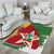 Personalized Suriname Independence Day Area Rug Coat Of Arms - Flag Style - Wonder Print Shop