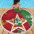 Personalized Suriname Independence Day Beach Blanket Coat Of Arms - Flag Style - Wonder Print Shop