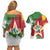 Personalized Suriname Independence Day Couples Matching Off Shoulder Short Dress and Hawaiian Shirt Coat Of Arms - Flag Style - Wonder Print Shop