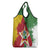 Personalized Suriname Independence Day Grocery Bag Coat Of Arms - Flag Style