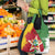 Personalized Suriname Independence Day Grocery Bag Coat Of Arms - Flag Style