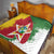 Personalized Suriname Independence Day Quilt Coat Of Arms - Flag Style - Wonder Print Shop