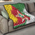 Personalized Suriname Independence Day Quilt Coat Of Arms - Flag Style - Wonder Print Shop