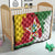 Personalized Suriname Independence Day Quilt Coat Of Arms - Flag Style - Wonder Print Shop