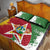 Personalized Suriname Independence Day Quilt Bed Set Coat Of Arms - Flag Style - Wonder Print Shop