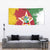 Personalized Suriname Independence Day Tapestry Coat Of Arms - Flag Style LT14