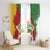 Personalized Suriname Independence Day Window Curtain Coat Of Arms - Flag Style - Wonder Print Shop