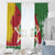 Personalized Suriname Independence Day Window Curtain Coat Of Arms - Flag Style - Wonder Print Shop