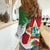 Personalized Suriname Independence Day Women Casual Shirt Coat Of Arms - Flag Style