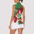 Personalized Suriname Independence Day Women Sleeveless Polo Shirt Coat Of Arms - Flag Style - Wonder Print Shop