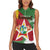 Personalized Suriname Independence Day Women Sleeveless Polo Shirt Coat Of Arms - Flag Style - Wonder Print Shop