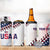 Personalized Baseball 2024 USA 4 in 1 Can Cooler Tumbler Go United States - Wonder Print Shop