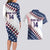 Custom Baseball 2024 USA Couples Matching Long Sleeve Bodycon Dress and Hawaiian Shirt Go United States - Wonder Print Shop