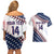 Custom Baseball 2024 USA Couples Matching Off Shoulder Short Dress and Hawaiian Shirt Go United States - Wonder Print Shop