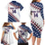 Custom Baseball 2024 USA Family Matching Long Sleeve Bodycon Dress and Hawaiian Shirt Go United States - Wonder Print Shop