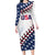 Custom Baseball 2024 USA Family Matching Long Sleeve Bodycon Dress and Hawaiian Shirt Go United States - Wonder Print Shop