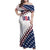 Custom Baseball 2024 USA Family Matching Off Shoulder Maxi Dress and Hawaiian Shirt Go United States - Wonder Print Shop